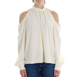 CAMICIA CON CUT-OUT AVORIO